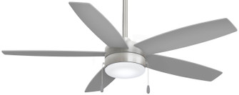 Airetor 52''Ceiling Fan in Brushed Nickel W/ Silver (15|F673L-BN/SL)