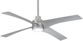 Swept 56''Ceiling Fan in Silver (15|F543L-SL)