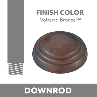 Minka Aire Ceiling Fan Downrod Coupler in Volterra Bronze (15|DR500-VB)