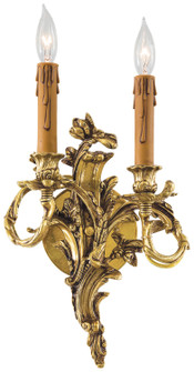 Metropolitan Two Light Wall Sconce in Stained Gold (29|N9672)