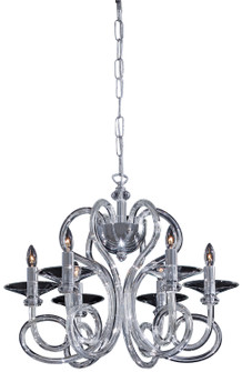 Metropolitan Six Light Chandelier in Chrome (29|N9176)