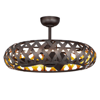 Weave LED Fandelight in Bronze Gilt / Gold (16|61010BZGTGLD)