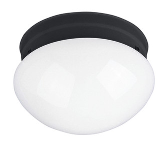 Essentials - 588x One Light Flush Mount in Black (16|5880WTBK)