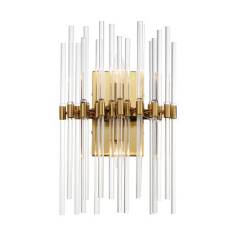 Divine Two Light Wall Sconce in Heritage (16|38409CLHR)