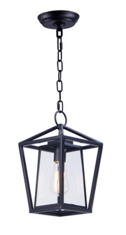 Artisan One Light Outdoor Hanging Lantern in Black (16|3179CLBK)