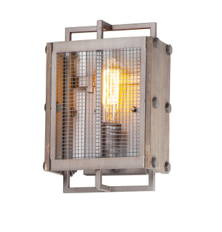 Outland One Light Wall Sconce in Barn Wood / Weathered Zinc (16|25269BWWZ)