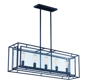 Era Five Light Chandelier in Black (16|21677CDBK)