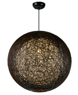 Bali One Light Outdoor Pendant in Chocolate (16|14407CHWT)