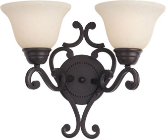 Manor Two Light Wall Sconce in Oil Rubbed Bronze (16|12212FIOI)