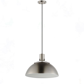 Dawn One Light Pendant in Satin Nickel (16|12042SN)