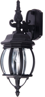 Crown Hill One Light Outdoor Wall Lantern in Black (16|1030BK)