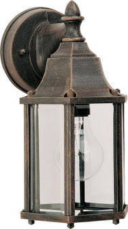 Builder Cast One Light Outdoor Wall Lantern in Rust Patina (16|1026RP)