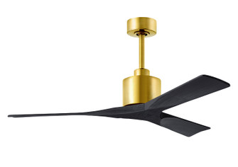 Nan 52''Ceiling Fan in Brushed Brass (101|NK-BRBR-BK-52)