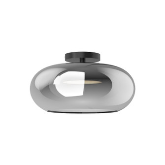 Trinity LED Semi-Flush Mount in Black/Chrome (347|SF62014-BK/CH)