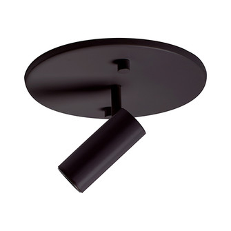 Downey LED Semi-Flush Mount in Black|White (347|SF15001-BK)