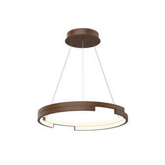 Anello Minor LED Pendant in Walnut (347|PD52719-WT)