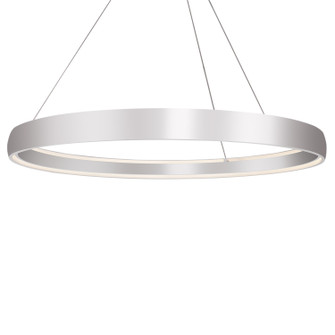 Halo LED Pendant in Brushed Silver (347|PD22772-BS)