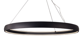 Halo LED Pendant in Black (347|PD22772-BK)