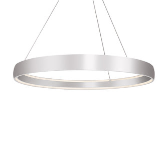Halo LED Pendant in Brushed Silver (347|PD22753-BS)
