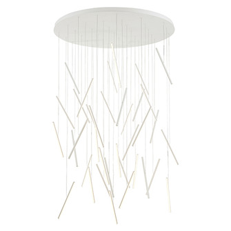 Chute LED Pendant in White (347|MP14850-WH)