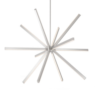 Sirius LED Chandelier in Black|Brushed Gold|Brushed Nickel|White (347|CH14356-BN)