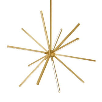 Sirius Minor LED Chandelier in Black|Brushed Gold|Brushed Nickel|White (347|CH14232-BG)