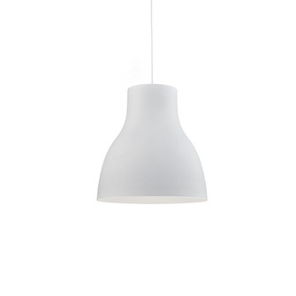 Cradle One Light Pendant in White (347|494224-WH)