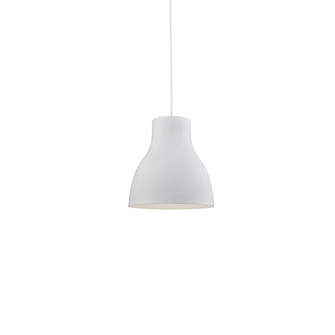 Cradle One Light Pendant in White (347|494213-WH)