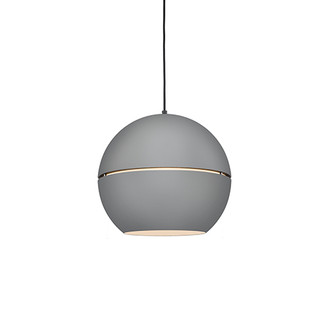 Lucas One Light Pendant in Gray (347|494016-GY)