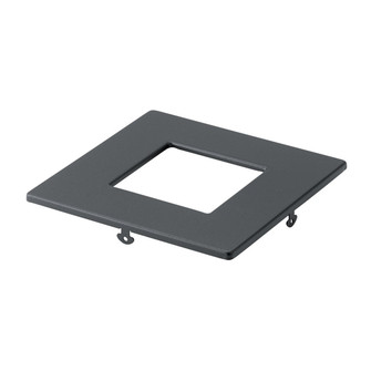 Direct To Ceiling Unv Accessor 4in Square Slim Downlight Trim in Textured Black (12|DLTSL04SBKT)