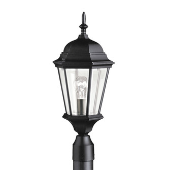 Madison One Light Outdoor Post Mount in Black (12|9956BK)