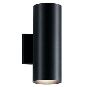 Two Light Outdoor Wall Mount in Black (12|9244BK)