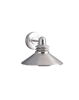 Grenoble One Light Outdoor Wall Mount in Brushed Nickel (12|9044NI)