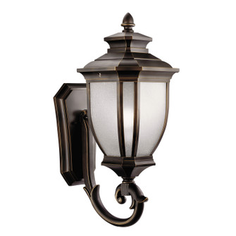 Salisbury One Light Outdoor Wall Mount in Rubbed Bronze (12|9042RZ)