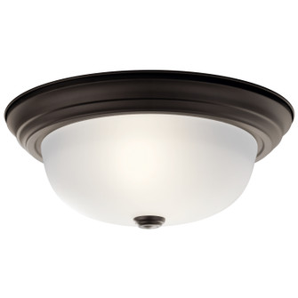 Two Light Flush Mount in Olde Bronze (12|8112OZ)