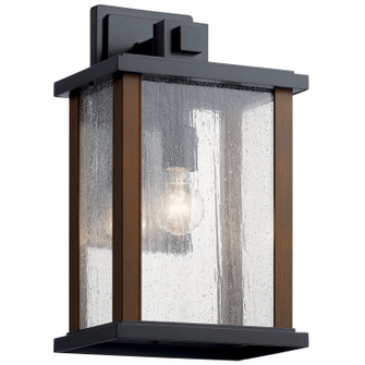 Marimount One Light Outdoor Wall Mount in Black (12|59018BK)