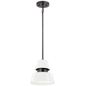 Lozano One Light Outdoor Pendant in White (12|59003WH)