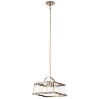 Darton Three Light Pendant/Semi Flush Mount in Classic Pewter (12|52125CLP)