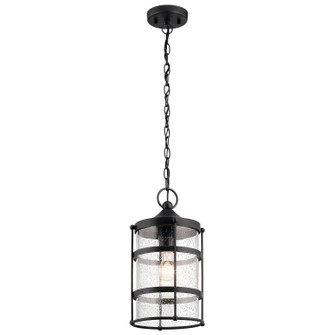 Mill Lane One Light Outdoor Pendant in Anvil Iron (12|49964AVI)