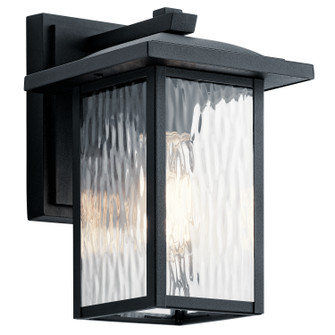 Capanna One Light Outdoor Wall Mount in Textured Black (12|49924BKT)
