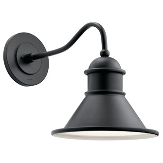 Northland One Light Outdoor Wall Mount in Black (12|49776BK)