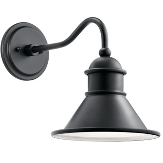 Northland One Light Outdoor Wall Mount in Black (12|49775BK)