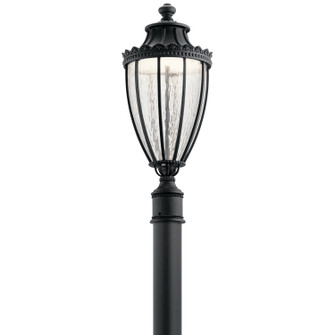Wakefield LED Outdoor Post Mount in Textured Black (12|49756BKTLED)
