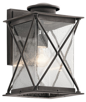 Argyle One Light Outdoor Wall Mount in Weathered Zinc (12|49745WZC)