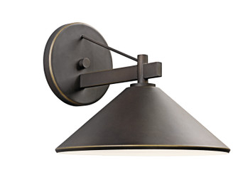 Ripley One Light Outdoor Wall Mount in Olde Bronze (12|49061OZ)