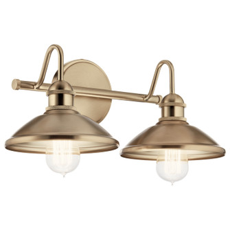 Clyde Two Light Bath in Champagne Bronze (12|45944CPZ)