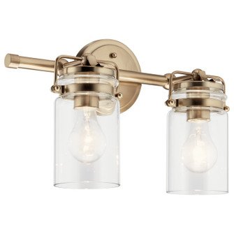 Brinley Two Light Bath in Champagne Bronze (12|45688CPZ)