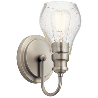 Greenbrier One Light Wall Sconce in Brushed Nickel (12|45390NI)