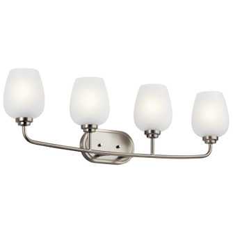 Valserrano Four Light Bath in Brushed Nickel (12|45130NI)