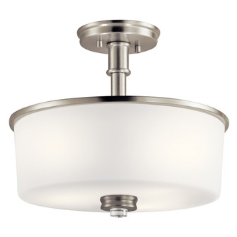 Joelson LED Semi Flush Mount in Brushed Nickel (12|43926NIL18)